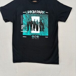 Linkin Park Black Tour From Zero Graphic Tee